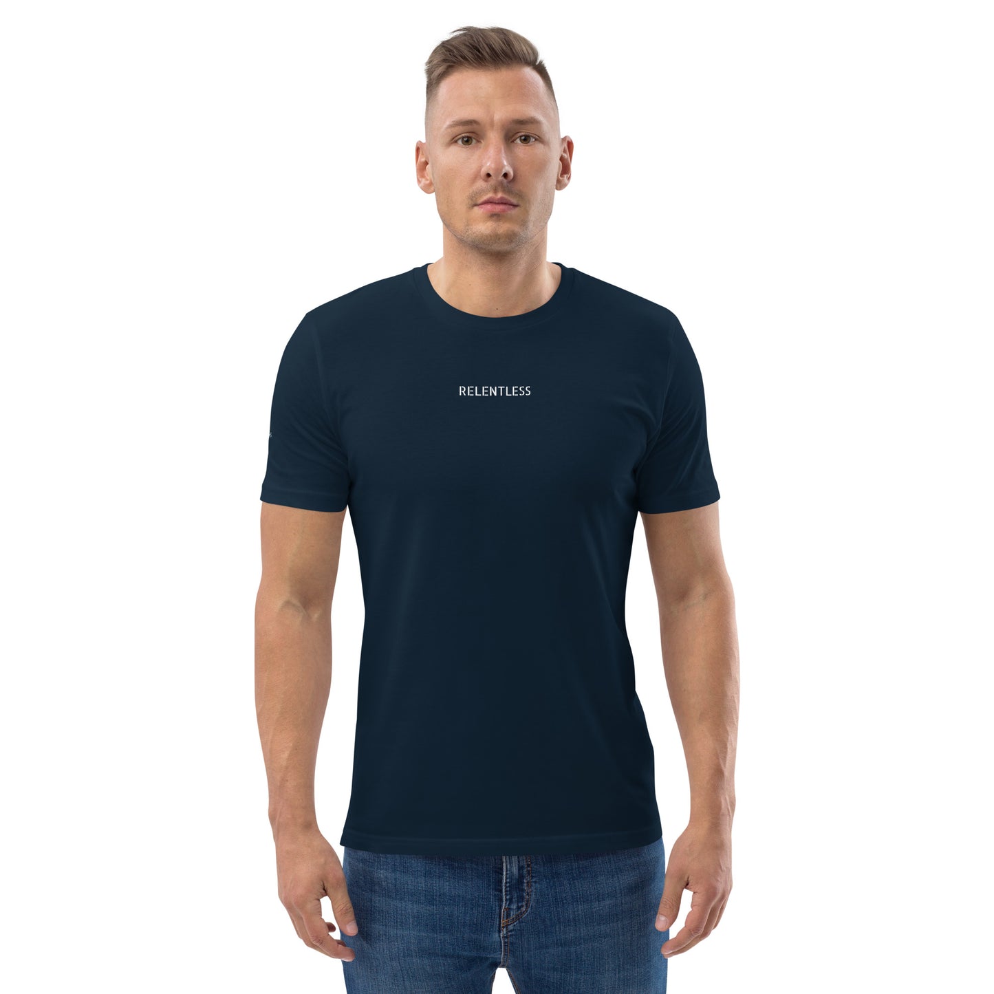 Relentless Dark Tee Arm Logo