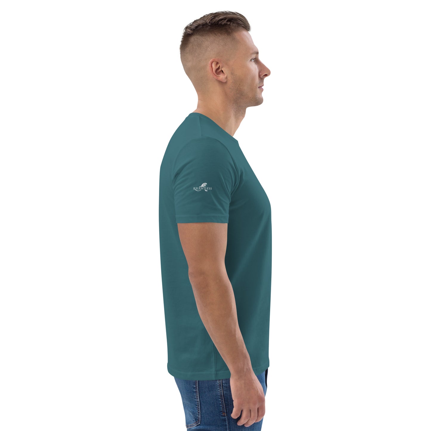 Relentless Dark Tee Arm Logo