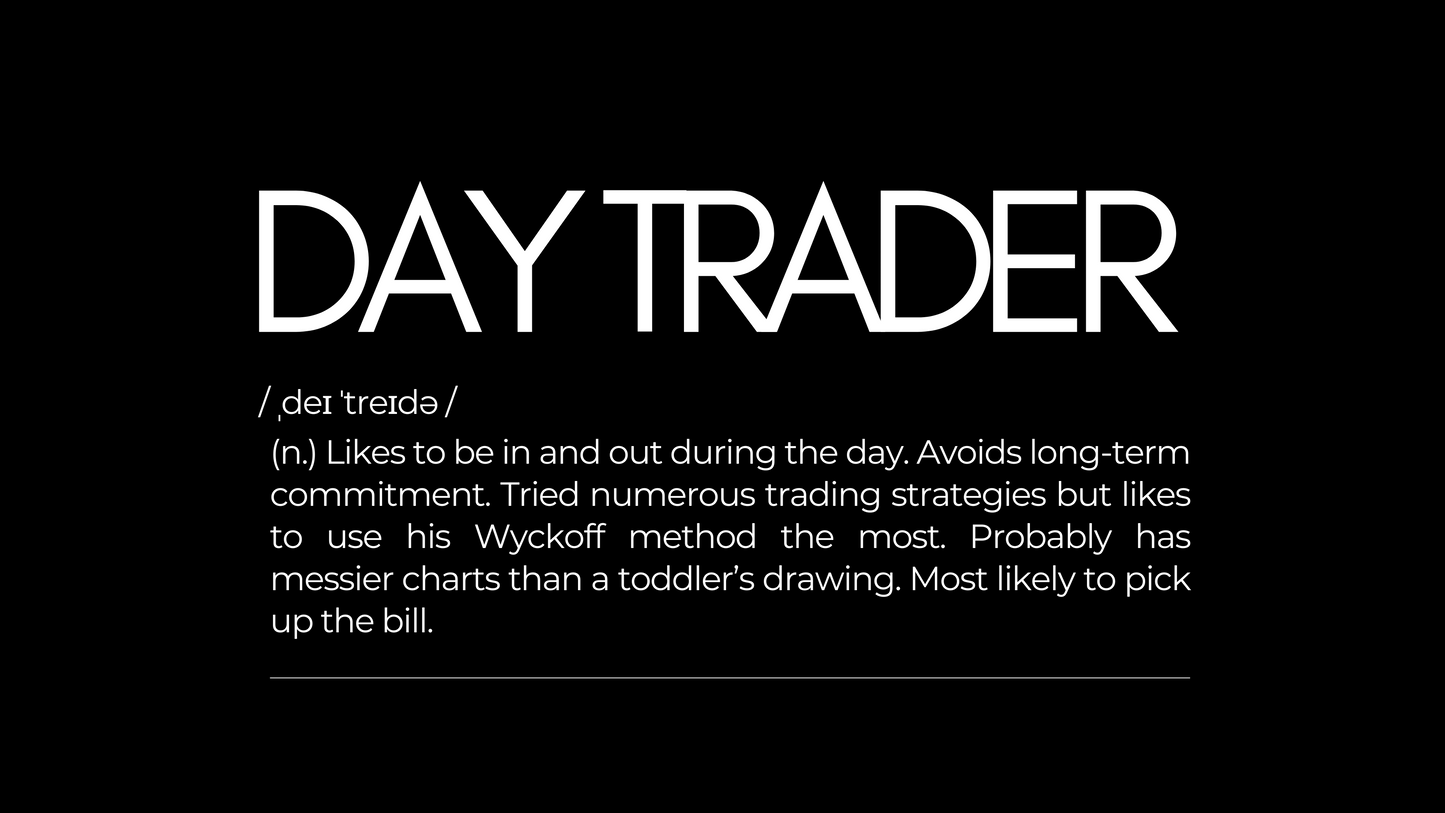 Relentless Dark Day Trader Tee