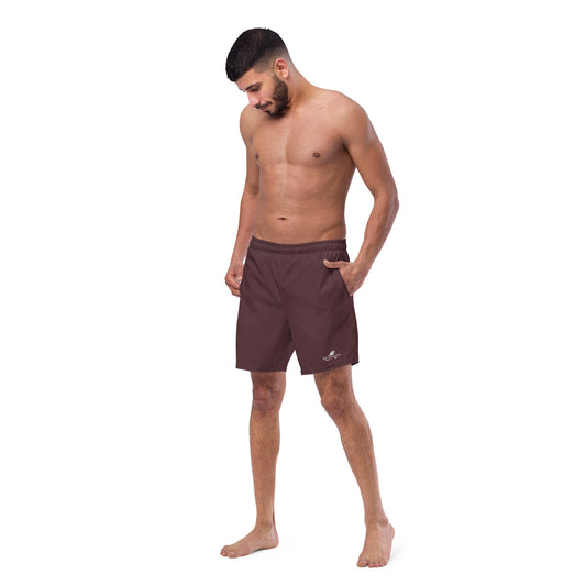 Relentless Burgundy Swim Shorts