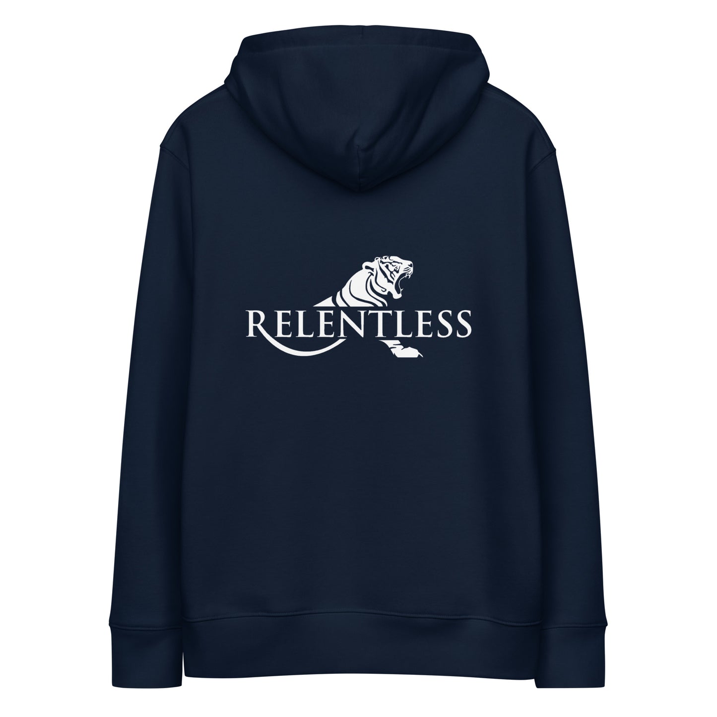 Relentless Classic Dark Hoodie Back Logo